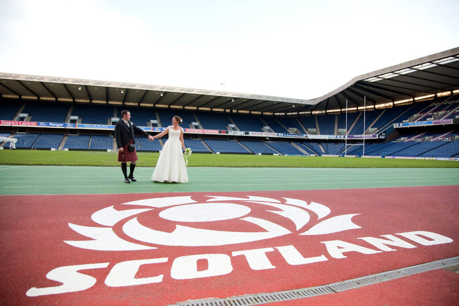 Wedding on the Pitch